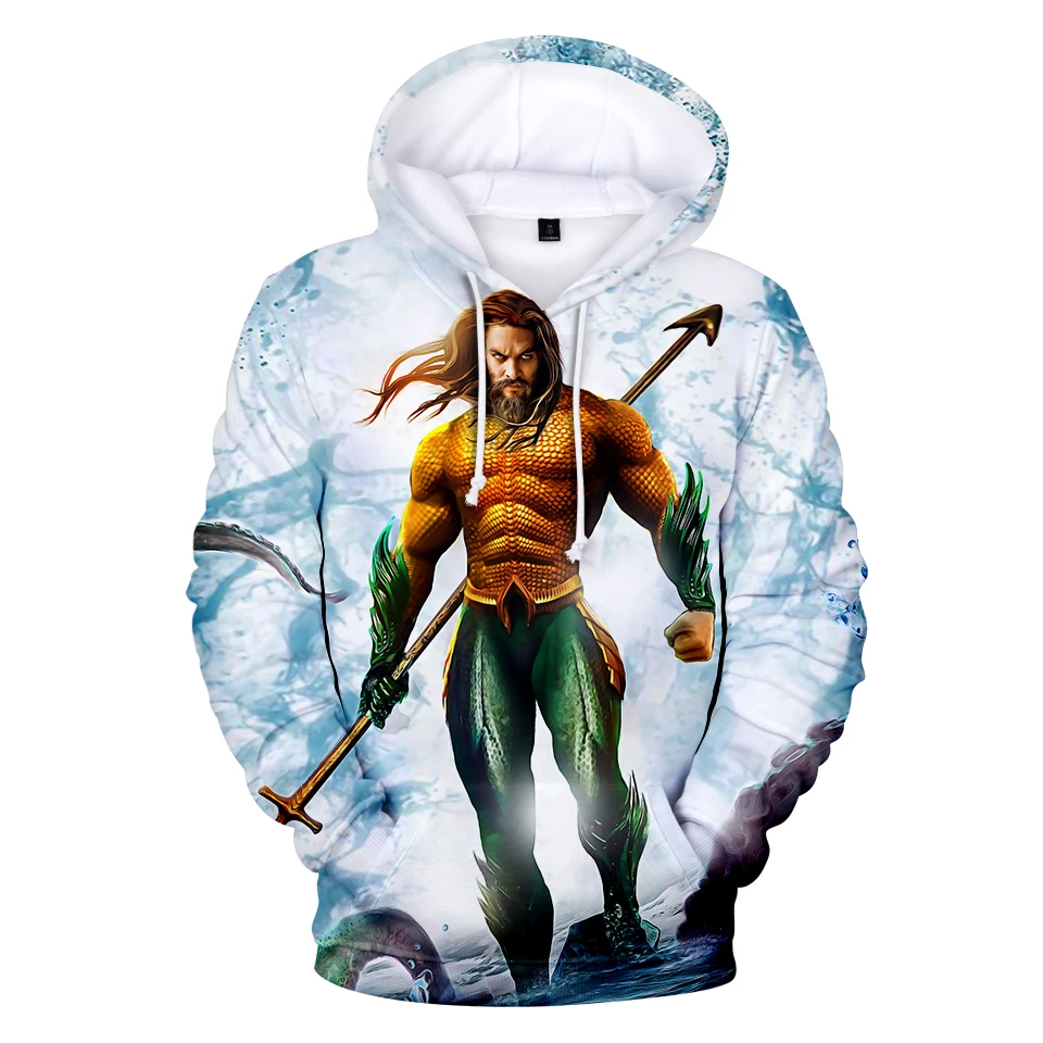 

Толстовка с 3D принтом из фильма AQUAMAN, Мужская толстовка в стиле хип-хоп для женщин, весна 2020, Мужской пуловер, повседневный модный топ, толсто...