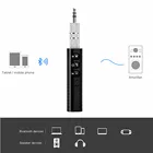 Автомобильный Bluetooth Aux аудио приемник Bluetooth передатчик 3,5 мм разъем громкой связи Авто Bluetooth автомобильный комплект музыкальный адаптер Aux Bluetooth