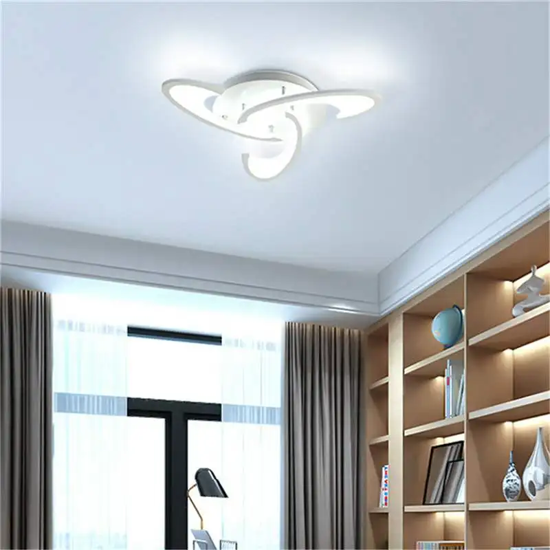 Современная светодиодная акриловая потолочная лампа для гостиной спальни