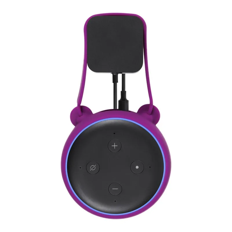 Силиконовый стент для amazon echo dot3 розетка настенное крепление вешалка держатель