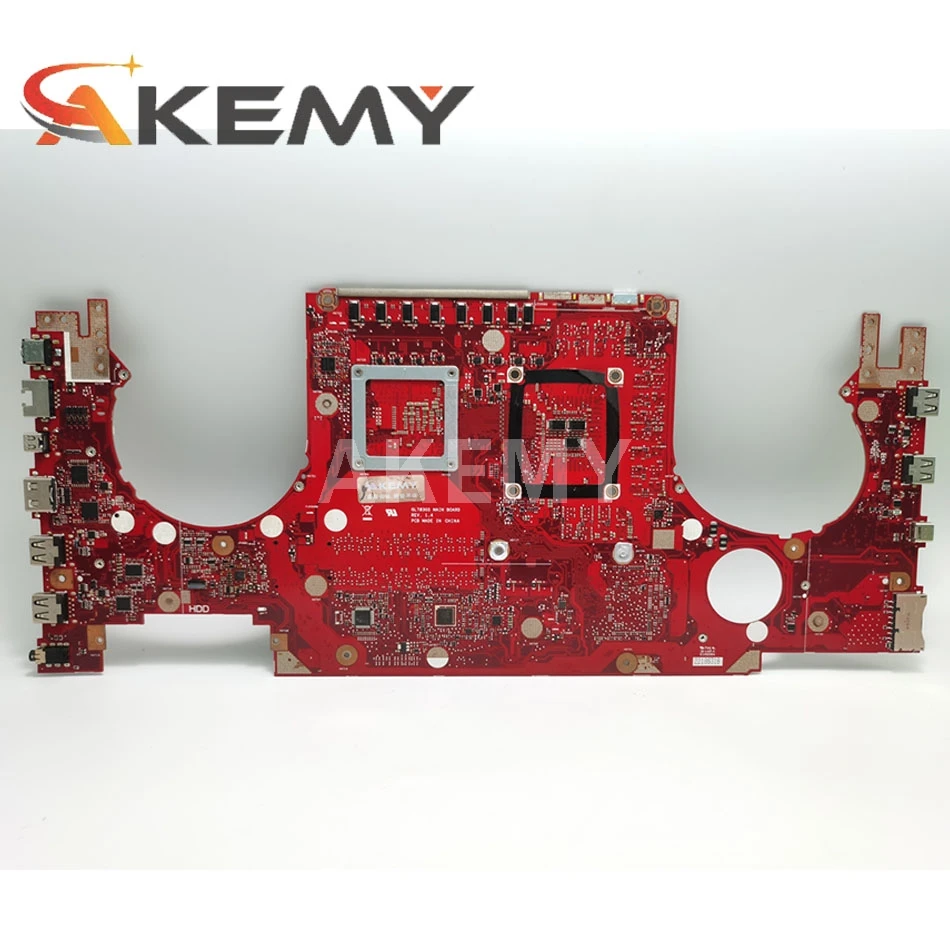 Kaufen Laptop Motherboard Für ASUS ROG Strix NARBE GL703GS S7BS GL703GM S7BM Mainboard HM370 I7-8750H GTX1070 V8G