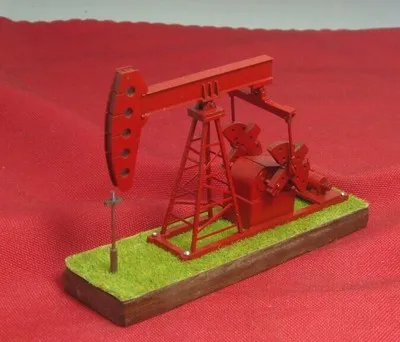 1 small Настольное ремесло насосная установка, нефтяная полевая насосная установка, нефтяная модель, нефтяная промышленность сувенир - Цвет: 1 small