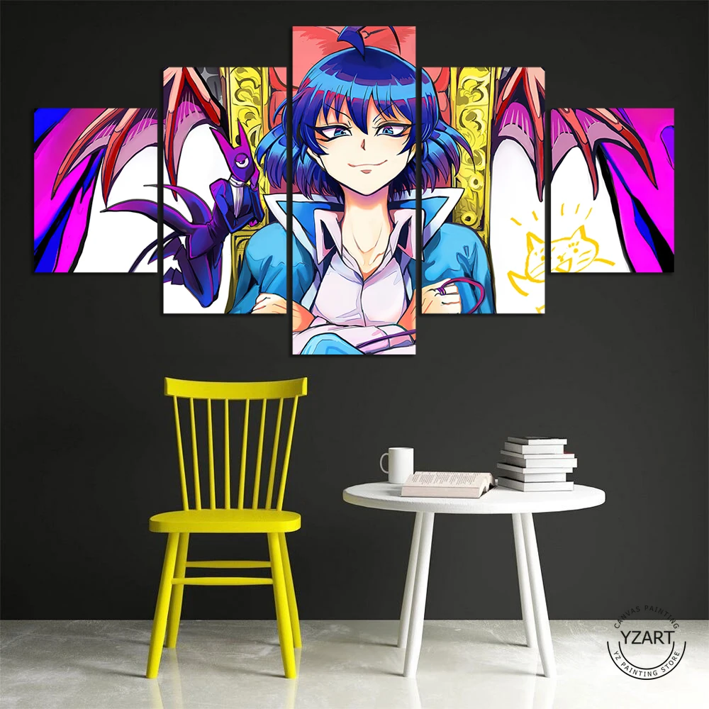 

Unframed HD Printed Iruma Kun Welcome To Demon School 2 Anime Poster for Home Decor Canvas Painting Wall Art Gift