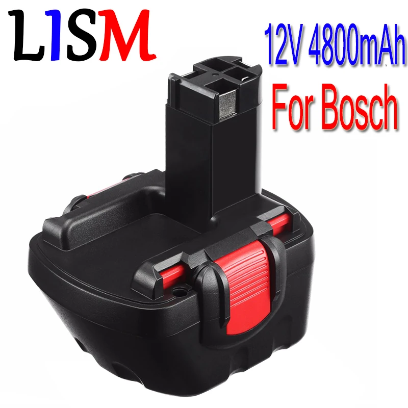 Аккумуляторная батарея PSR 1200 для Bosch 12 В 4800 мА/ч GSR 4 8 а/ч AHS GSB BAT043 BAT045 BAT046 BAT049 BAT120