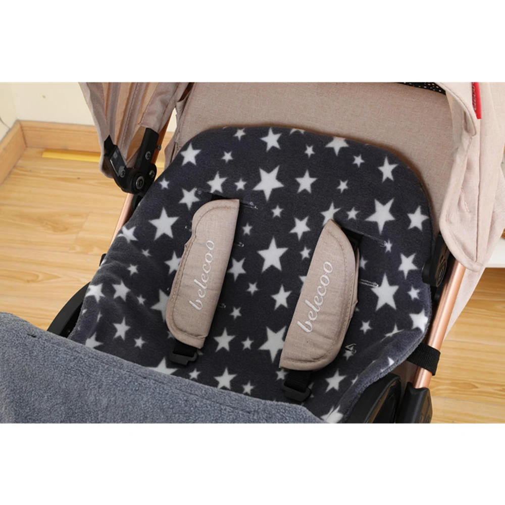 Сиденье для детской коляски спальный мешок утолщенная флисовая подушка коляска