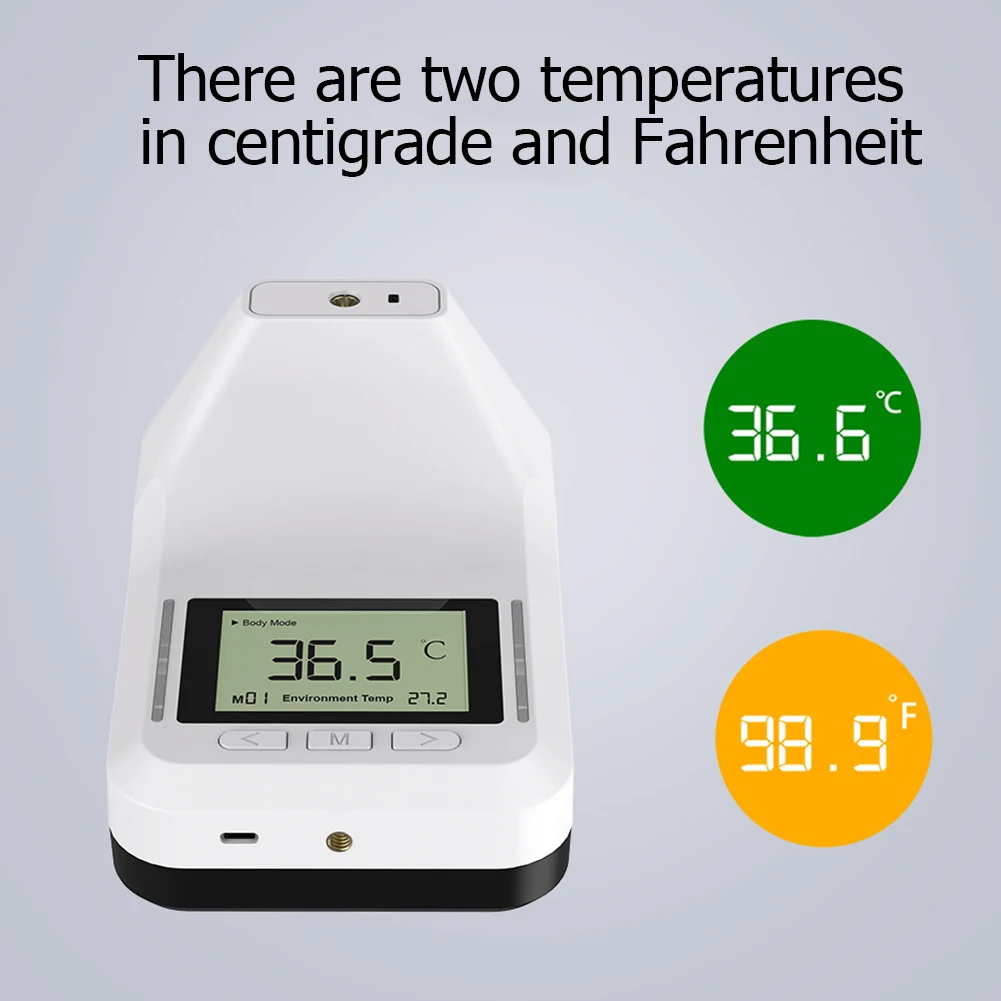 Настенный инфракрасный цифровой ЛОБНЫЙ термометр Бесконтактный температурный