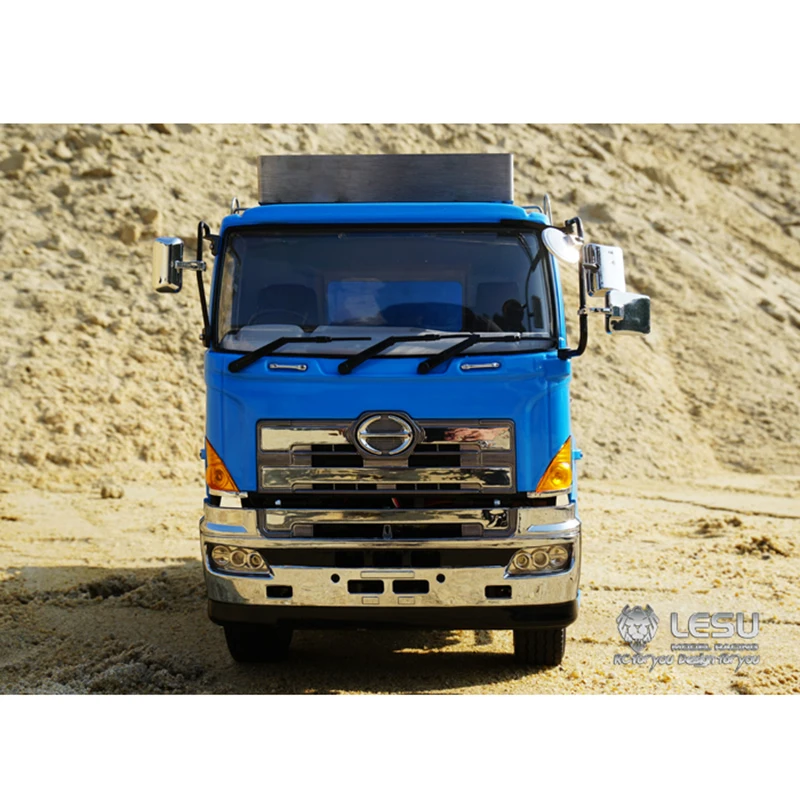1/14 RC LESU Hino700 6X6 гидравлический самосвал с металлическим шасси|Радиоуправляемые
