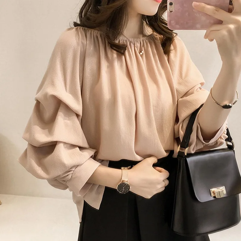 

Women's Sexy Off Shoulder Blouse Summer Solid Ruffles Casual Large Size Loose Blouse 2020 M-4XL