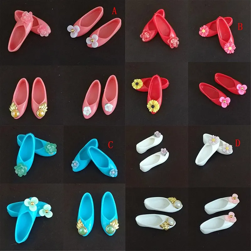 

1 Pair Shoes For BJD Doll Fashion Mini Shoes Doll Shoes For Babie DIY Handmade Doll Ancient Flat Shoes Doll Accessories Platform