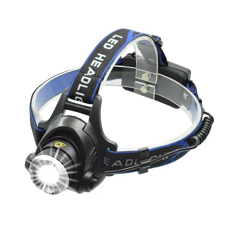 Масштабируемые Водонепроницаемый светодиодный налобный фонарь 2000LM 3 режим