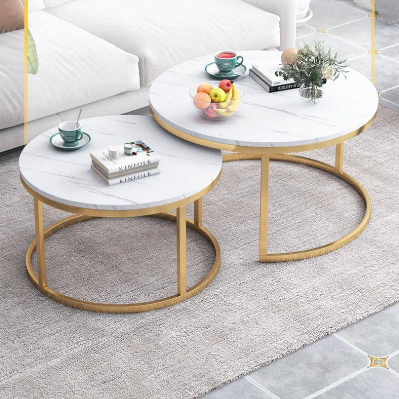 

2pcs Coffee Tables القهوة الجداول Table Basse журнальный столик тумба прикроватная طاولة قهوة 식탁 Living Room Furniture Muebles