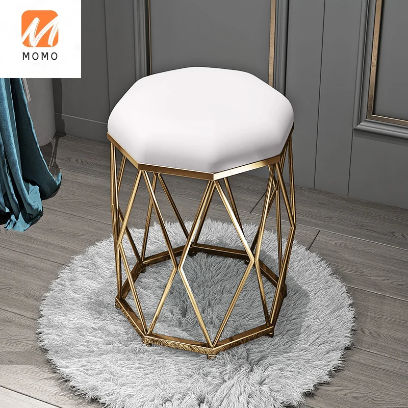 

Dressing Stool Light Luxury Makeup Stool Dressing Table Stool Manicure Chair Girl Lovely Bedroom