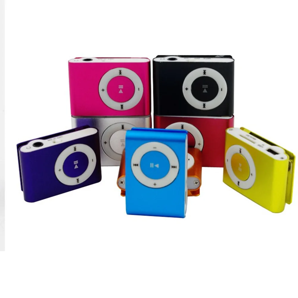 GHH портативный зеркальный MP3 плеер мини клип MP3 водонепроницаемый спортивный Mp3 музыкальный плеер Walkman полностью металлический корпус CE1482-CE1489