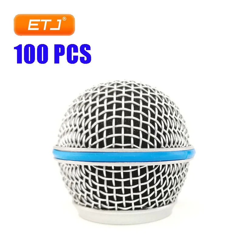 

Оптовая продажа, 100 шт., сетчатая шариковая головка Beta58A Для Shure Beta58 Beta 58, Сменные аксессуары для микрофона