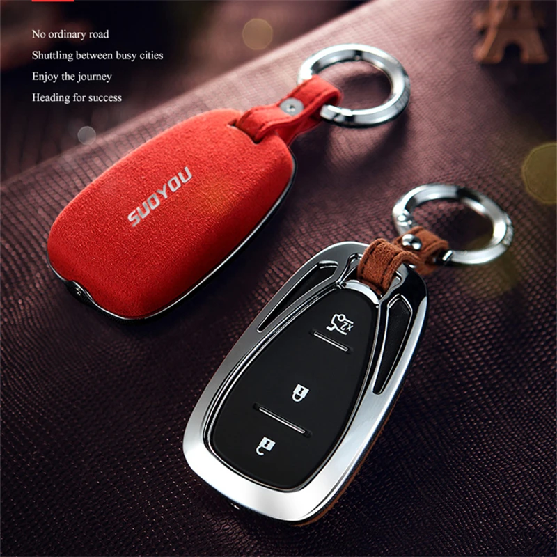 

For Chevrolet cruze spark camaro Volt Bolt Trax Malibu Aveo Opel Astra Corsa Meriva Zafira Antara J Faux Flip fur Car Key case