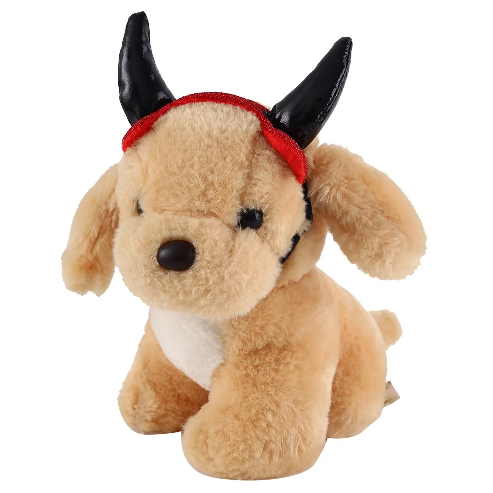 Шапки для домашних животных на Хэллоуин Рождество кошек собак Рожков шапка