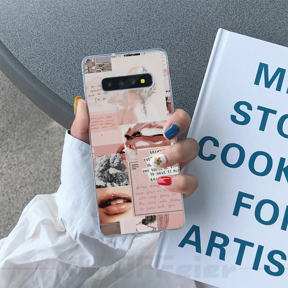 BaweiTE Забавный и стильный ТПУ мягкий резиновый чехол для телефона Samsung S10 Plus S9 S8 S8plus