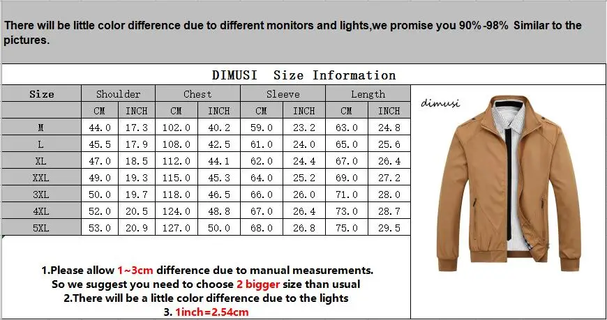 

DIMUSI Mens Bomber Jackets Spring Autumn Mens Sportswear Slim Stand Collar Coats Male Thin Windbreaker Streetwear Jackets 5XL