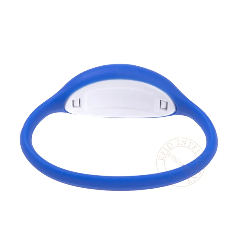 100Pcs/Lot Eco-friendly Waterproof 125KHz RFID Silicone Wristband Read Only TK4100 EM4100 ID Smart Bracelet for Swimming Pool |