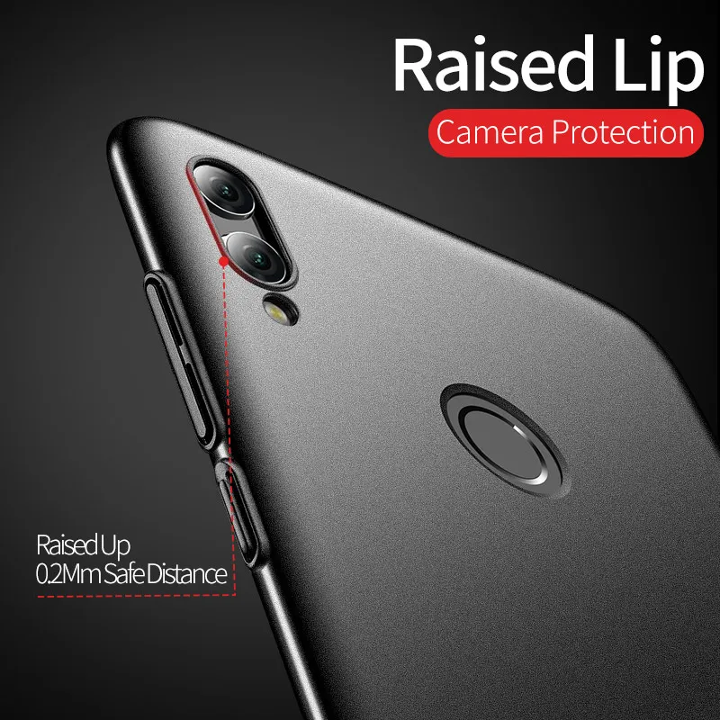 For Huawei Honor 8X Case Cover Msvii Finger Ring Slim Coque 8 Lite Metal Holder pc Honor8 Cases |