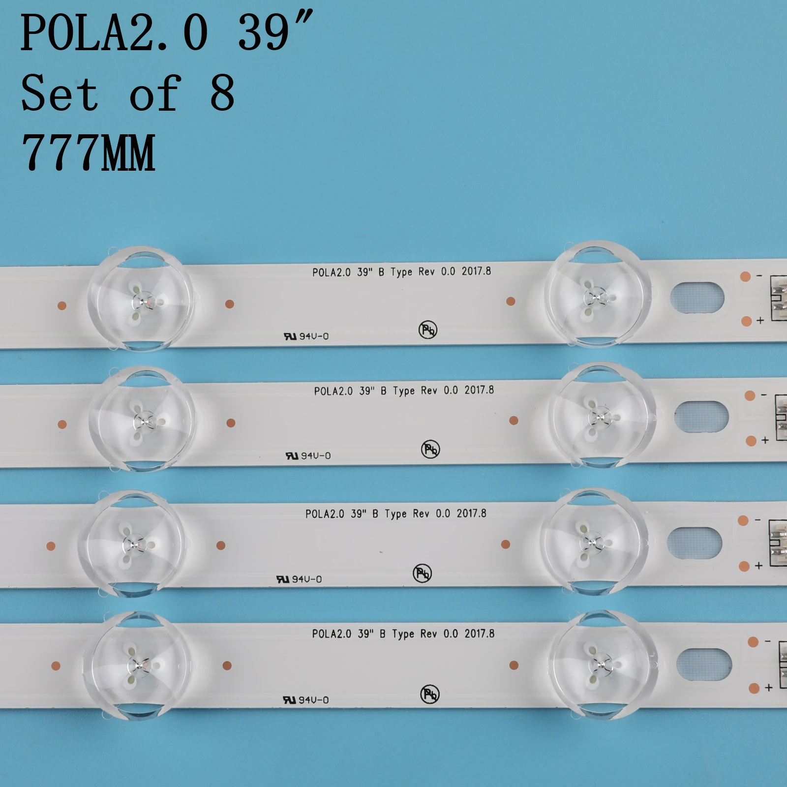 8 шт./компл. новая светодиодная лента Innotek Pola2.0 39 &quotA B 39LN5100 39LN5300 39LA620S 39LN5400 HC390DUN-VCFP1