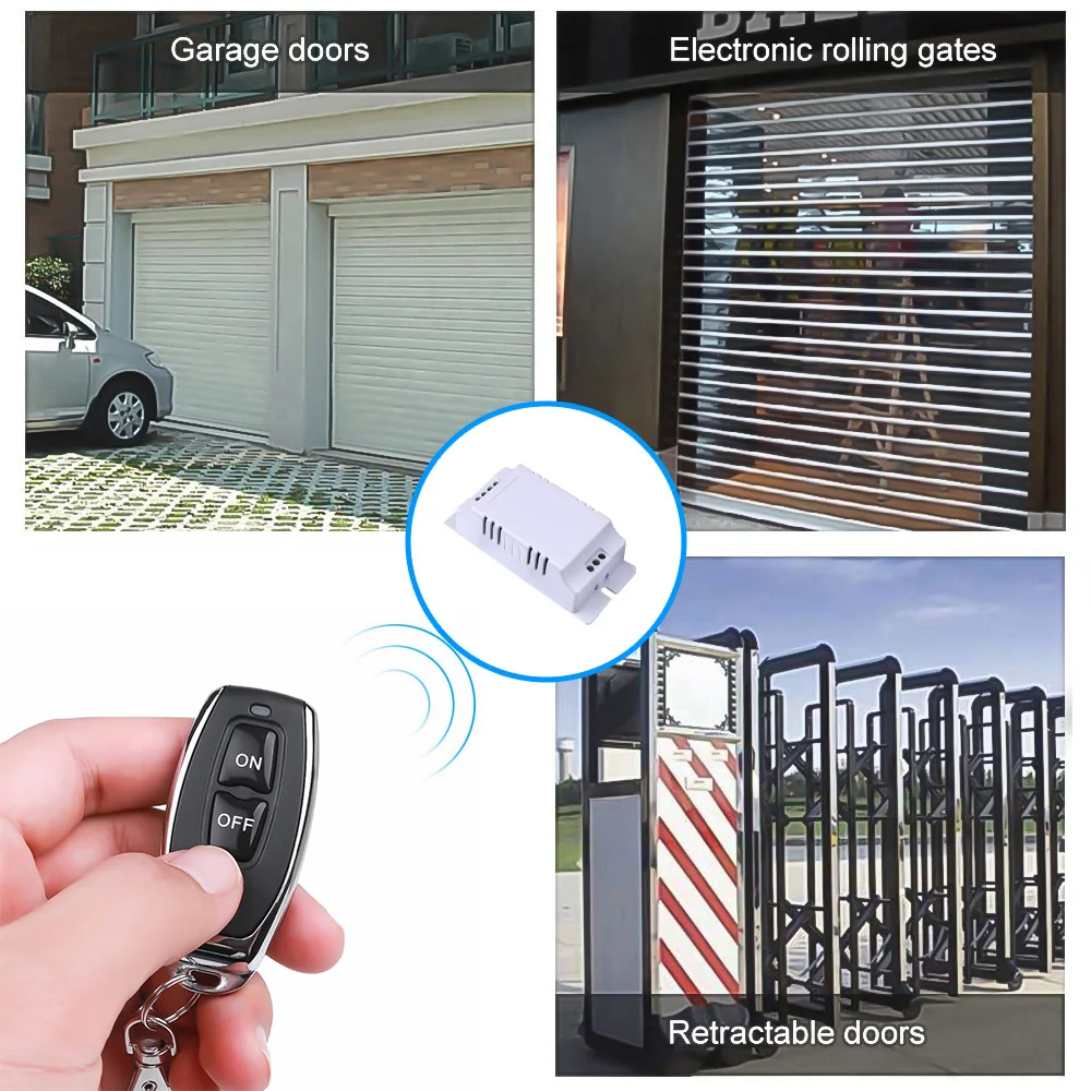 Пульт дистанционного управления для ламп 433 МГц 220 В 2 канала|Пульты ДУ| |