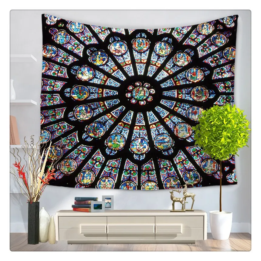 Индийский Будда декоративные гобелены печать гобелен настенный пляжное