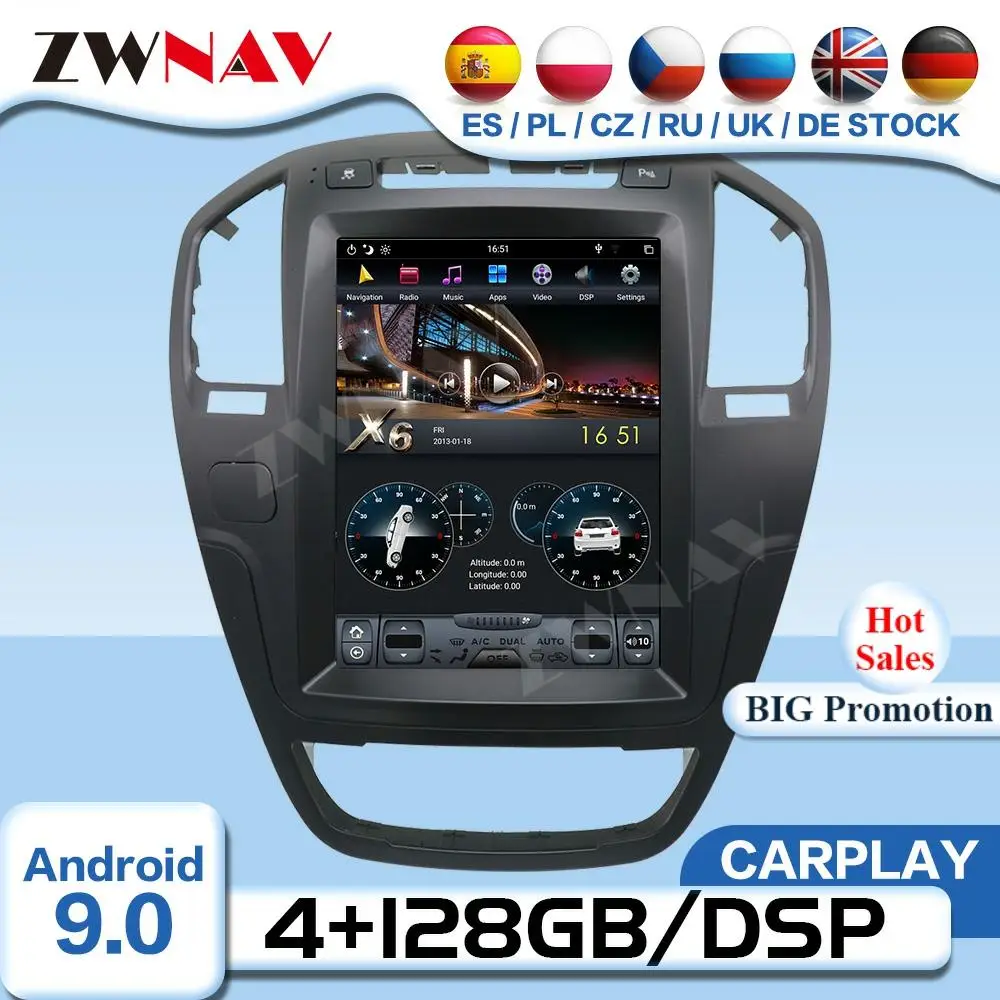 

Экран Tesla Android видеоплеер для Opel Insignia Vauxhall Holden CD300 CD400 2008-2013 радиоприемник аудио стерео головное устройство