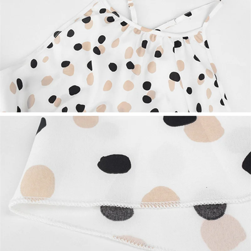 

Ladies Boho Summer Women Dress Polka-dot Sexy Maxi Dess Women Foral Print Long Holiday Sundress Women Beach Dress Female Vestido