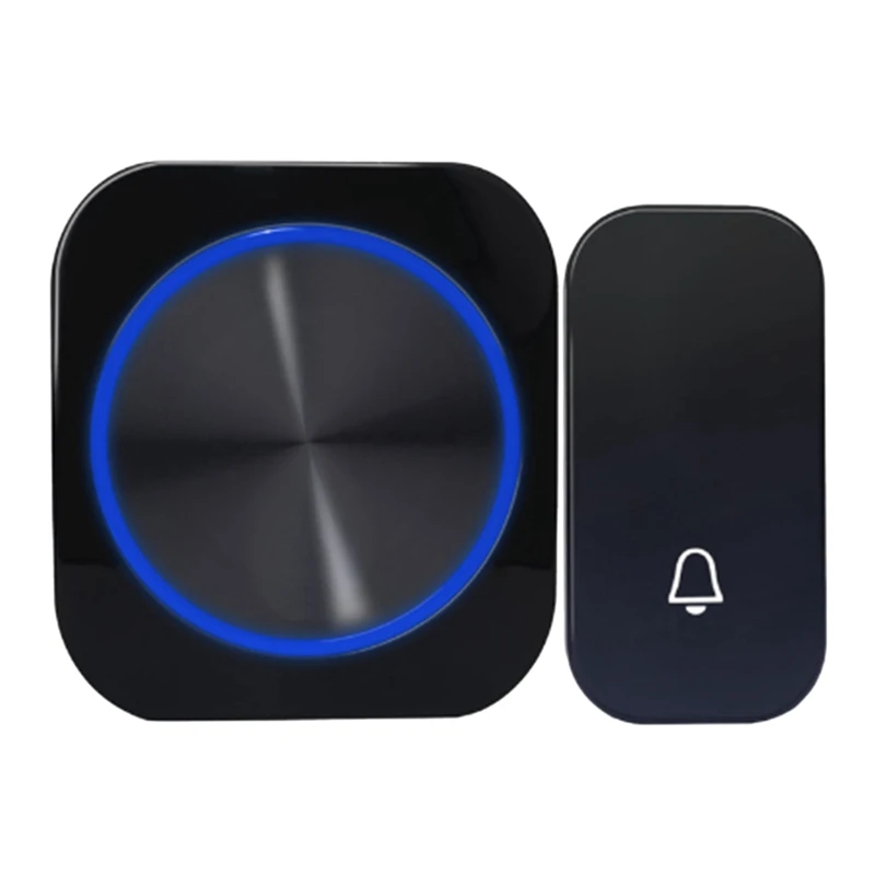 SMATRUL автономным питанием Водонепроницаемый Беспроводной дверной звонок Ночной