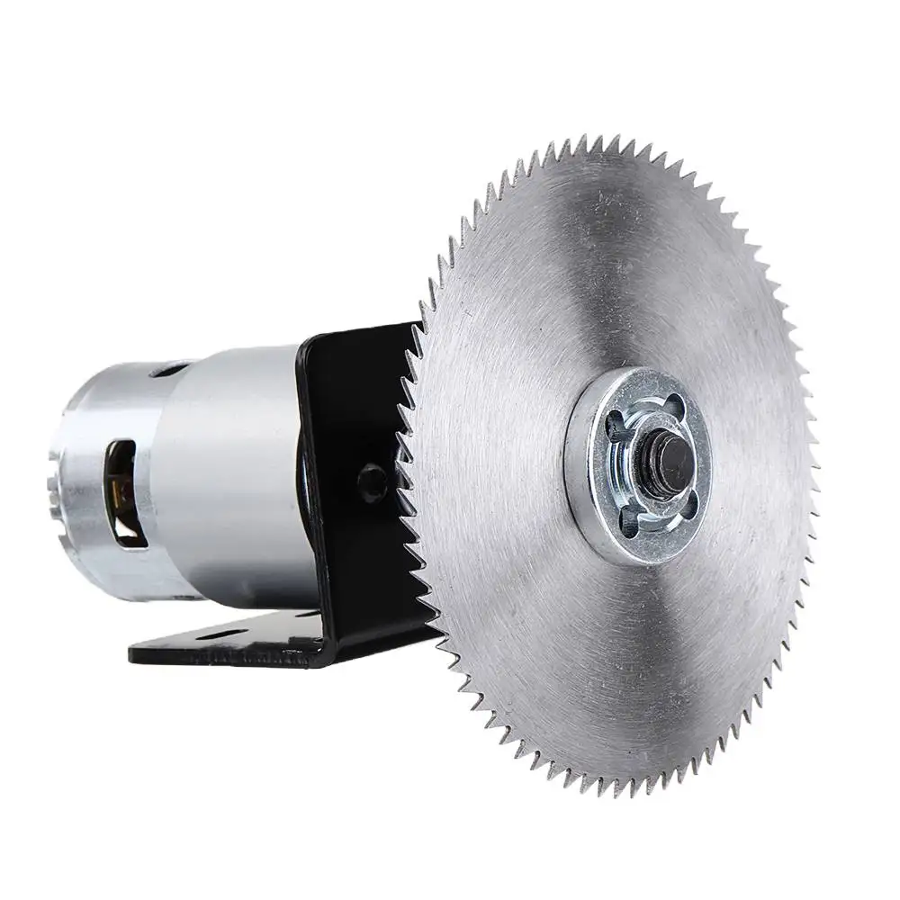 775 моторный набор для настольной пилы мотор редуктор постоянного тока 12 В с