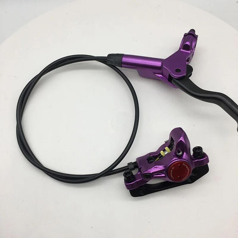 Purple front only Зум HB-875 тормоз Велосипедное Сиденье гидравлический диск тормозной зажим горный велосипед тормоз лучше, чем M395 M447 правый передний левый задний - Цвет: Purple front only