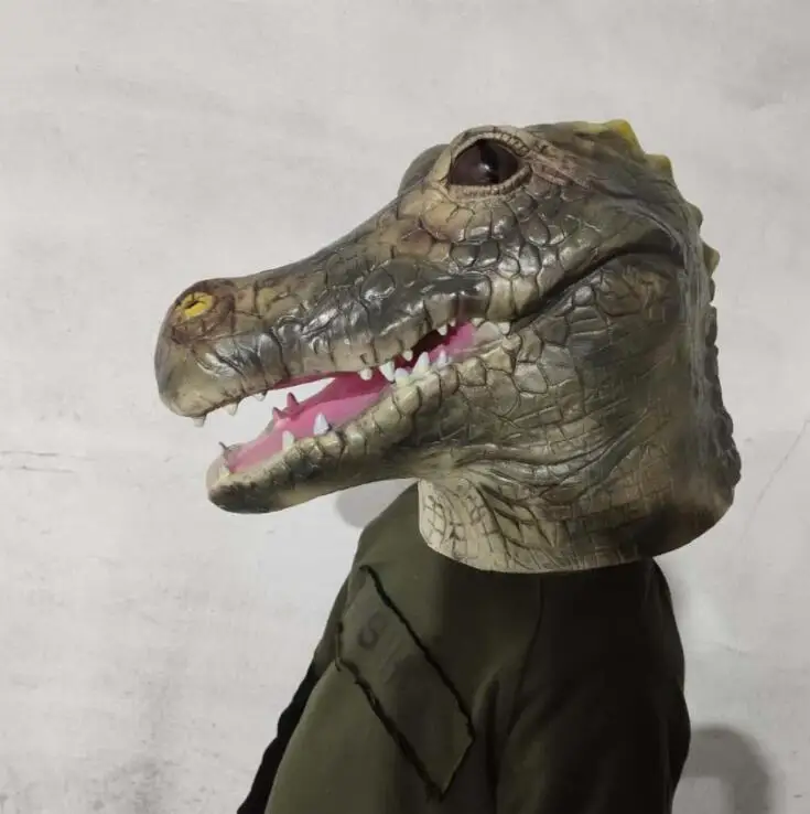 Маска динозавра Юрского периода маска для косплея костюм животного взрослых