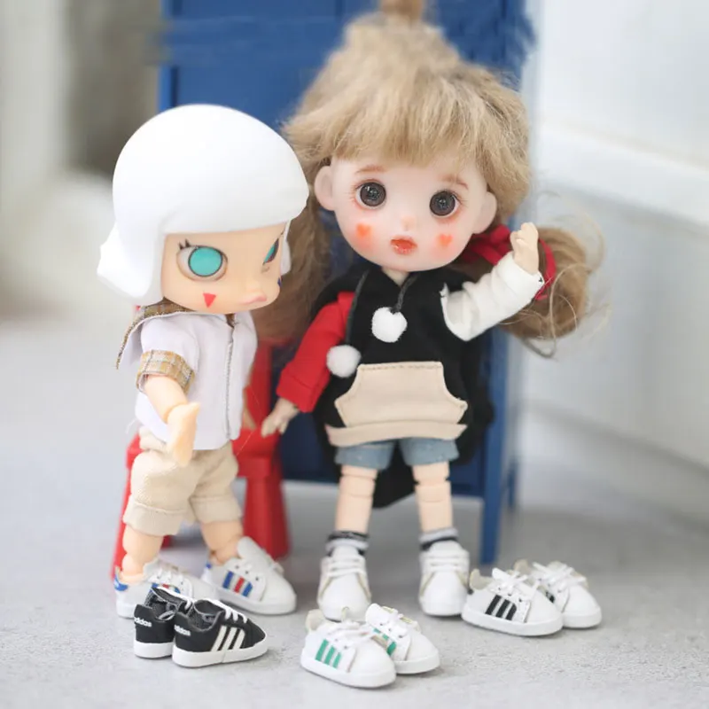 Маленькие куклы обувь для Молли ob11 Боди 9 носит кроссовки OB11 1/12 BJD куклы аксессуары обувь для кукол