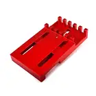 Мини-линейка для измерения глубины по дереву, из алюминиевого сплава