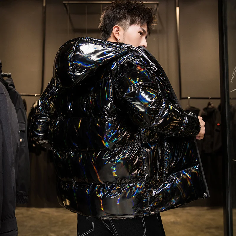 New collection Jakcet Men Warm Fashion for Male Feather High-end Hooded Outwear New Feather Down Thicken Light Homme Jackets