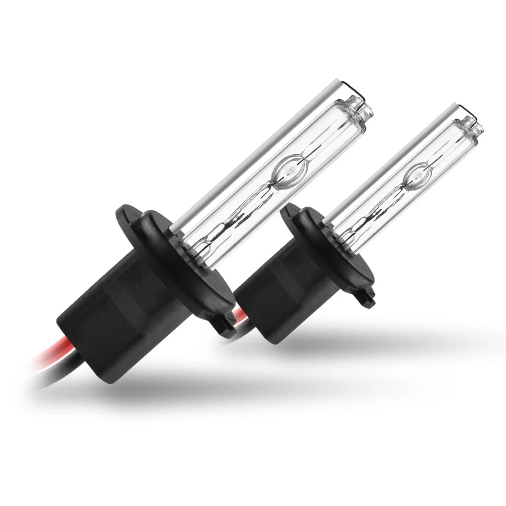 

1 Pair 55W 3500-4500LM H7 HID Xenon Replacement Bulbs Canbus Headlight Lamp Light Straight Bubble 4300K-12000K HID Xenon Bulbs