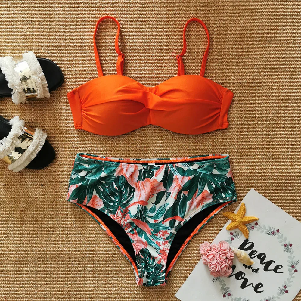 

2021 Sexy Women Swimwear Brazilian Bikini Beach Bathing Suit Push Up Hot Bathing Suit Biquini Bathing Clothes Bandeau Bikinis