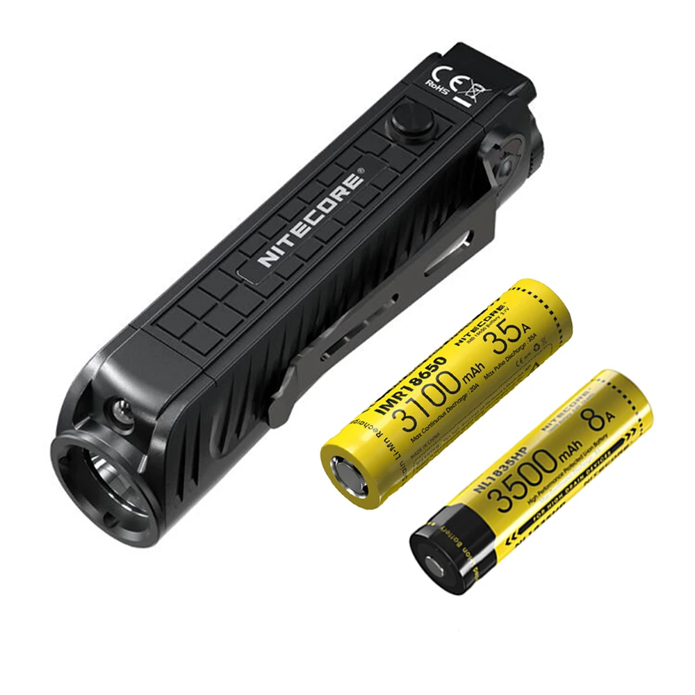 NITECORE P18 тактический фонарь XHP35 HD max 1800 люмен луч бросок 182 метров уличный фонарик для поиска правоприменения