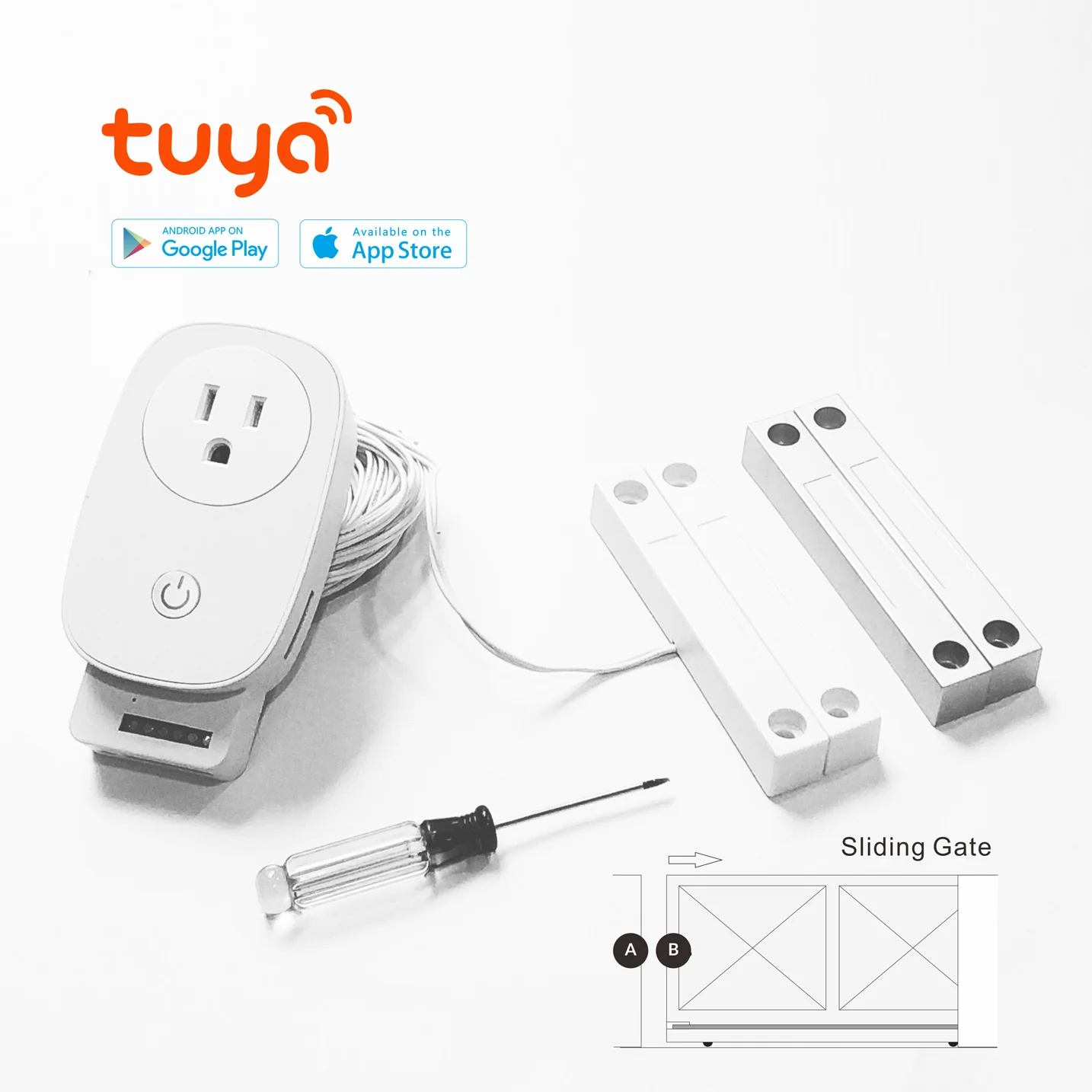 Открывалка для гаражных дверей Tuya смарт пульт дистанционного управления через