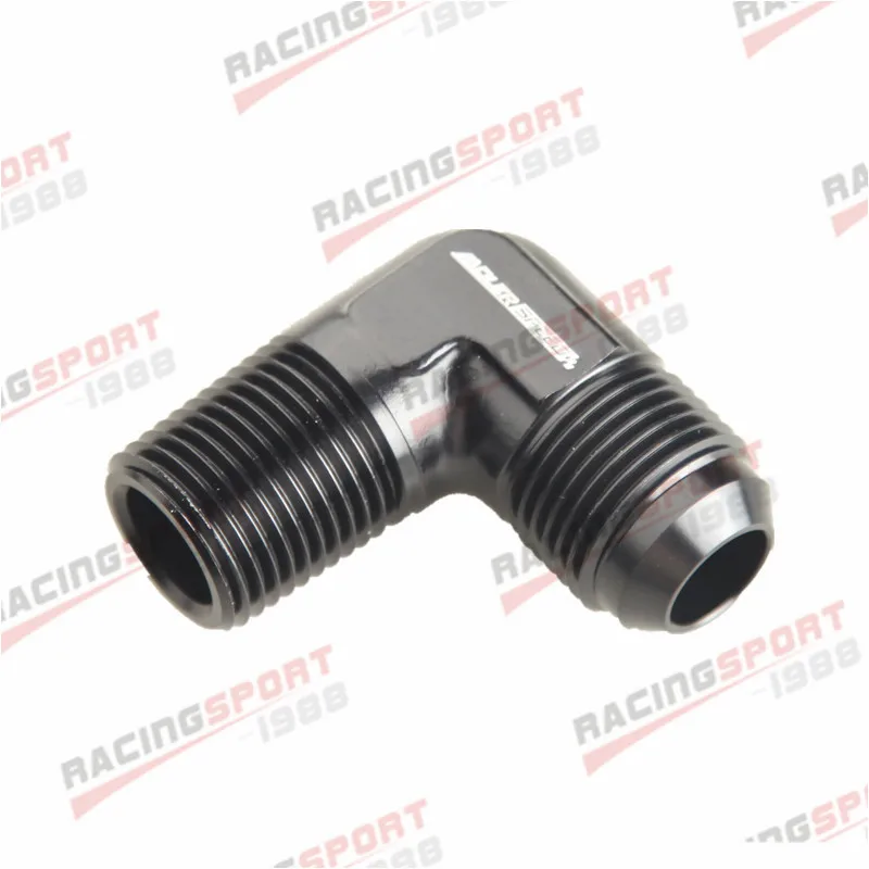 AN10 AN -10 до 1/2 &quotNPT 90-градусный переходник с наружной резьбой | Автомобили и
