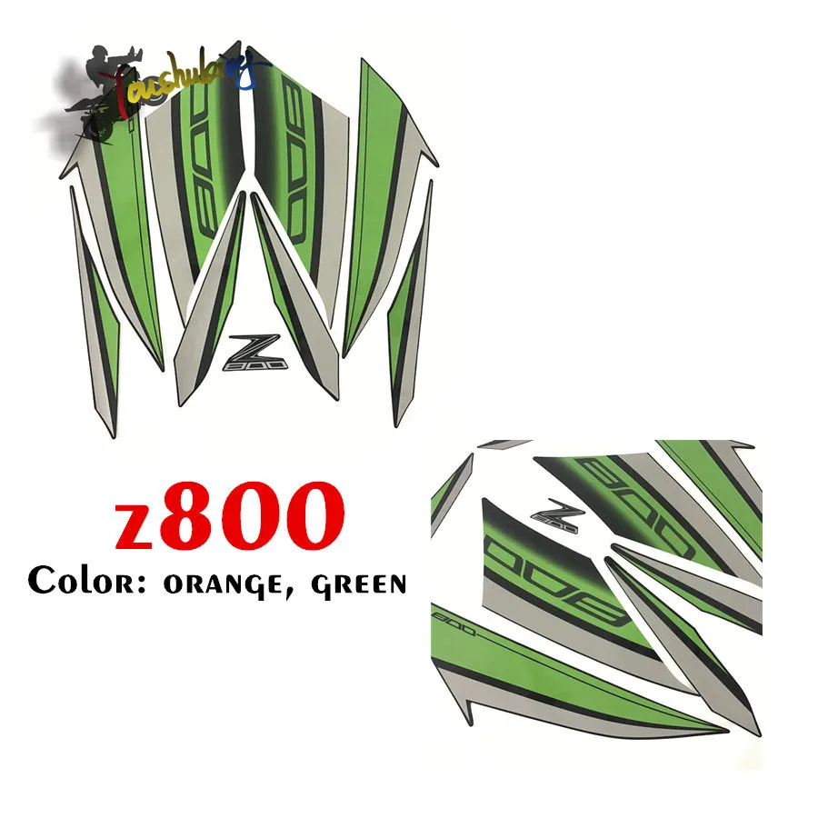 Горячая Распродажа для ninja 3m Набор стикеров s for13 16 z800 ninjaz800 мотоцикл топливный бак