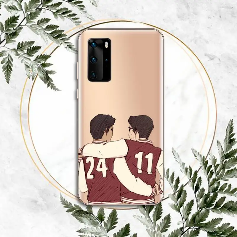 

Teen Wolf Stilinski 24 Phone Case Clear Transparent for huawei honor P 40 30 20 lite Pro 10 i 8 9 x p smart 2019