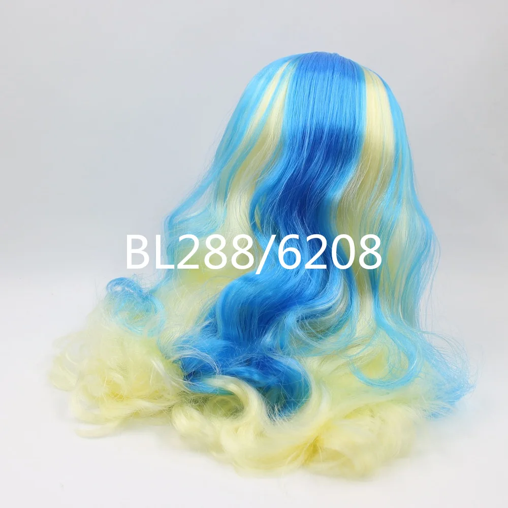 DBS blyth doll icy wig only rbl scalp and dome Layered hair 2 colors for DIY custom | Игрушки и хобби