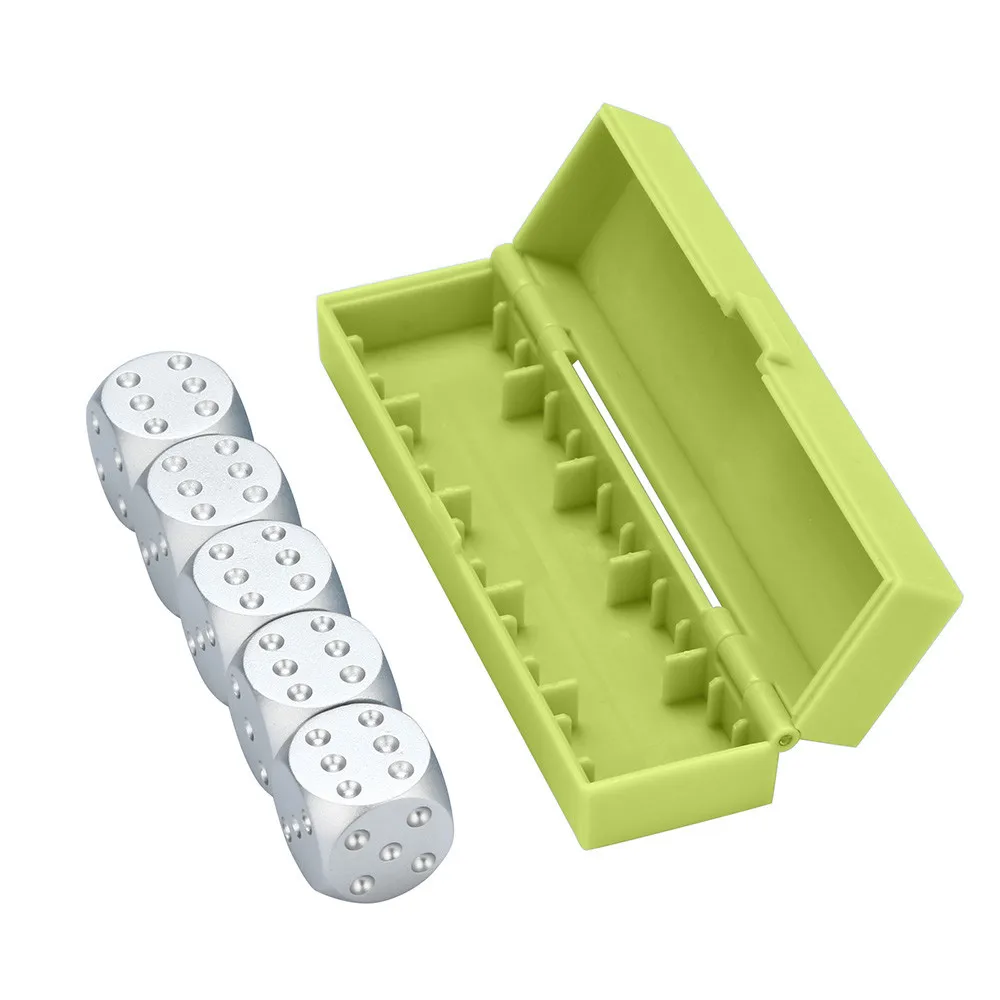 1 Набор 5 шт. пинцетов из алюминиевого сплава декоративные игральные кости фото