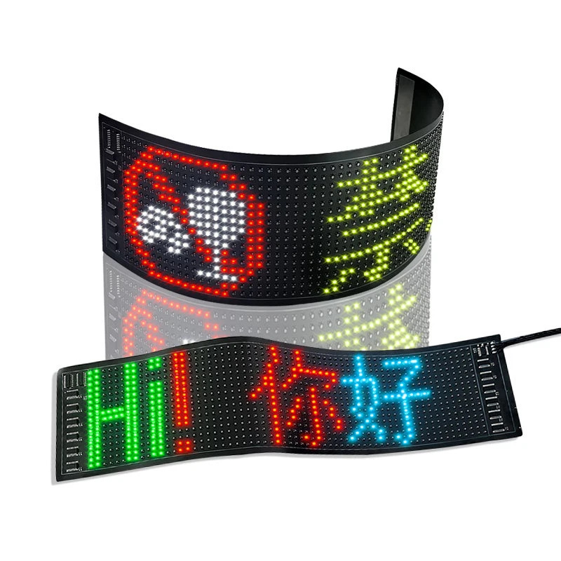 New LED Screen Color Bluetooth Phone Send Display Foldable Rolling The Flexible | Лампы и освещение