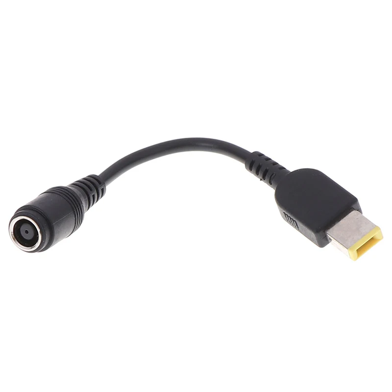 7.9*5.5mm Round Jack to Square Plug End Adapter Pigtail Charger Power Converter Cable For IBM for Lenovo Thinkpad | Компьютеры и офис