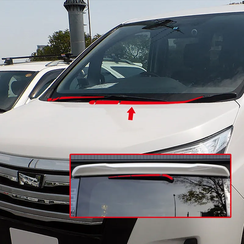 10 шт. автомобильные наклейки Стайлинг для Toyota Noah/voxy 80 нержавеющая сталь защита от