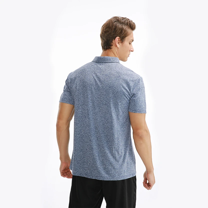 Футболка-поло RE-HUO для гольфа Мужская майка летняя дышащая эластичная Униформа с