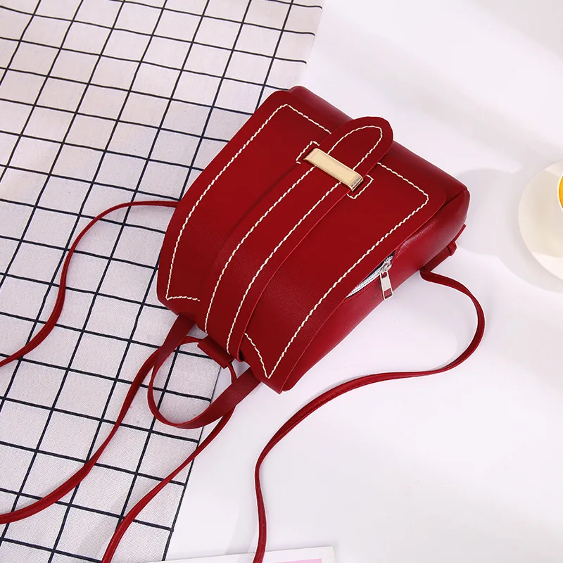 2019 Маленький модный рюкзак свежего цвета Ретро стиль Студенческая Повседневная